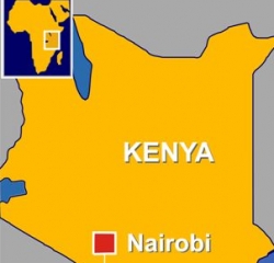 Map Kenya & Nairobi Slums